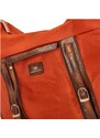 MINISSIMI Praktická dámská kombinovaná kabelka přes rameno Ali, oranžová