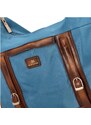MINISSIMI Praktická dámská kombinovaná kabelka přes rameno Ali, modrá
