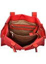 Dámská kabelka přes rameno červená - Maria C Fosseia červená