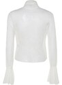 Trendyol Ecru Flounce Lace Bridal Blouse