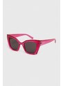 Sluneční brýle Saint Laurent dámské, růžová barva