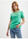Zelené dámské bavlněné tričko s nápisem GAP