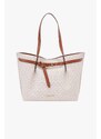 Michael Kors EMILIA large tote vanilla monogram dámská kabelka