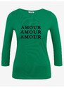 Orsay Zelené dámské tričko - Dámské