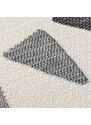 Flair Rugs koberce Kusový koberec Dauntless Shadow Rays Grey – na ven i na doma - 160x160 (průměr) kruh cm