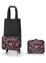 Nákupní taška na kolečkách Reisenthel Foldabletrolley Paisley black