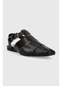Kožené sandály Vagabond Shoemakers WIOLETTA dámské, černá barva, 5501-101-20