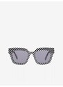 Černo-bílé pánské vzorované sluneční brýle VANS Belden Shades - Pánské