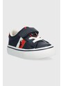 Dětské sneakers boty Polo Ralph Lauren tmavomodrá barva