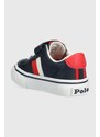 Dětské sneakers boty Polo Ralph Lauren tmavomodrá barva