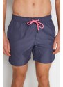 Trendyol Anthracite Basic Standard Size Swim Shorts