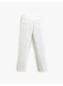 Koton Basic Jeans Trousers 5-Pocket Slim Fit Worn.