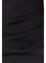 Trendyol Black Mini Weave Shirred Shirred Skirt