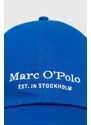 Bavlněná baseballová čepice Marc O'Polo s potiskem