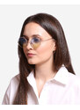 Shelvt round colored sunglasses