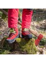 Protipořezová obuv Haix Protector Forest 2.1 GTX - červená, 9