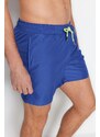 Trendyol Blue Basic Standard Size Marine Shorts