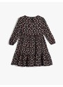 Koton Girl's Dress Black 3skg80134aw