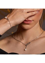 Stříbrný náhrdelník Hot Diamonds Linked DN172Stříbrný náhrdelník Hot Diamonds Linked DN172
