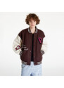 Pánský bomber PREACH Patched Varsity Jacket Brown/ Creamy