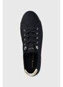 Tenisky Tommy Hilfiger LACE UP VULC SNEAKER dámské, tmavomodrá barva, FW0FW06957