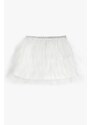 Koton Tutu Skirt with Elastic Waist, Layered Lined.