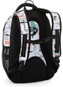 Školní batoh Bagmaster supernova 21 a white/black/orange/green