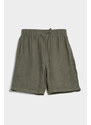 ŠORTKY GANT RELAXED LINEN SHORTS zelená 176