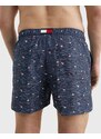 Pánské plavky Tommy Hilfiger print UM0UM02827 - modrá