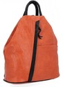 Dámská kabelka batůžek Hernan oranžová HB0136-Lpom