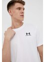 Tréninkové tričko Under Armour Logo Embroidered bílá barva, 1373997