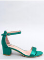 Sandály na podpatku model 177838 Inello