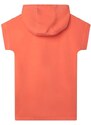 Dětské bavlněné šaty Michael Kors oranžová barva, mini