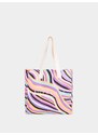 Billabong Beach Bag Tote (stripes)růžová