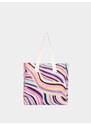 Billabong Beach Bag Tote (stripes)růžová