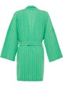 Trendyol Mini Woven Kimono & Caftan with Green Belt