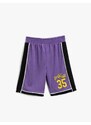 Koton Color Block Basketball Shorts