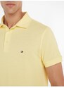 Žluté pánské polo tričko Tommy Hilfiger - Pánské