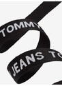 Tommy Hilfiger Černý pánský pásek Tommy Jeans - Pánské