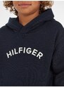 Tmavě modrá klučičí mikina Tommy Hilfiger - Kluci