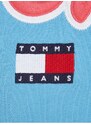 Tommy Hilfiger Světle modrá pánská mikina Tommy Jeans College Pop Text Crew - Pánské