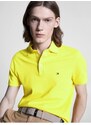 Žluté pánské polo tričko Tommy Hilfiger 1985 Slim Polo - Pánské