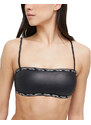 Calvin Klein Dámská plavková podprsenka Bandeau KW0KW01980-BEH L