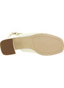 HÖGL Dámské kožené krémové sandály 5-103500-1200-255