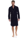 Doctor Nap Man's Dressing Gown SMS.6063 Navy Blue