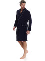 Doctor Nap Man's Dressing Gown SMS.6063 Navy Blue