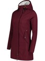 Nordblanc Vínový dámský jarní softshellový kabát FITTED