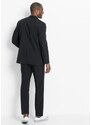 bonprix Oblek z recyklovaného polyesteru (2dílná souprava): sako a kalhoty Černá