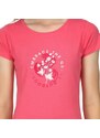 Dámské bavlněné tričko Regatta BREEZED III růžová