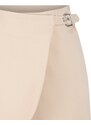 Trendyol Beige Belt Mini Weave Double Breasted Skirt